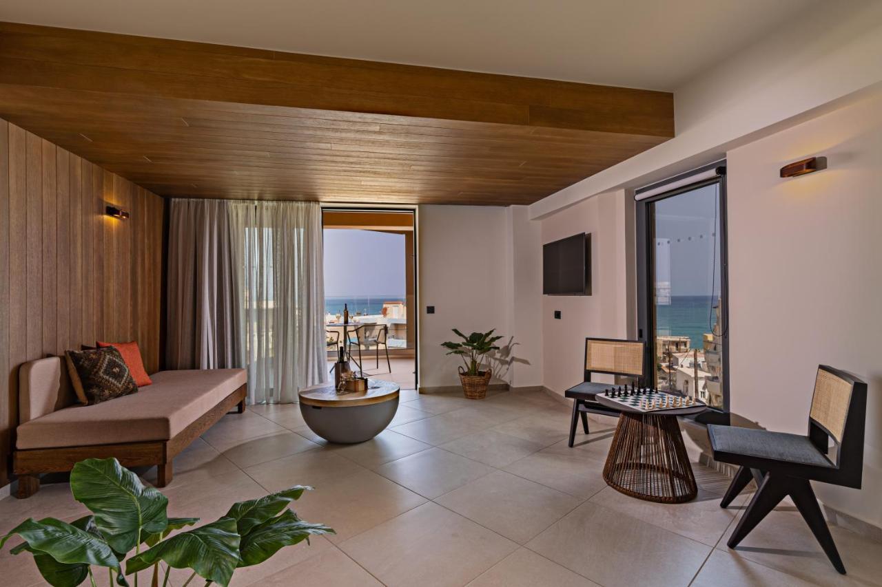 Minos Ambassador Suites&Spa - Adults only Rethymno Exterior foto