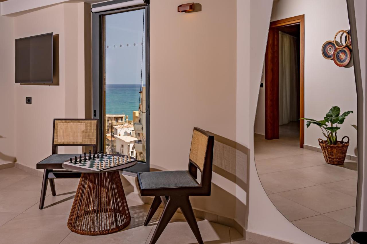Minos Ambassador Suites&Spa - Adults only Rethymno Exterior foto