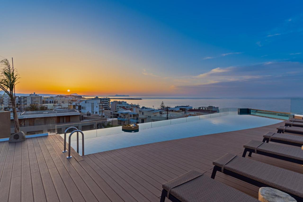 Minos Ambassador Suites&Spa - Adults only Rethymno Exterior foto