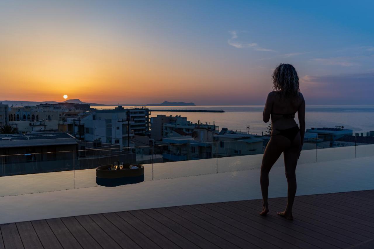 Minos Ambassador Suites&Spa - Adults only Rethymno Exterior foto