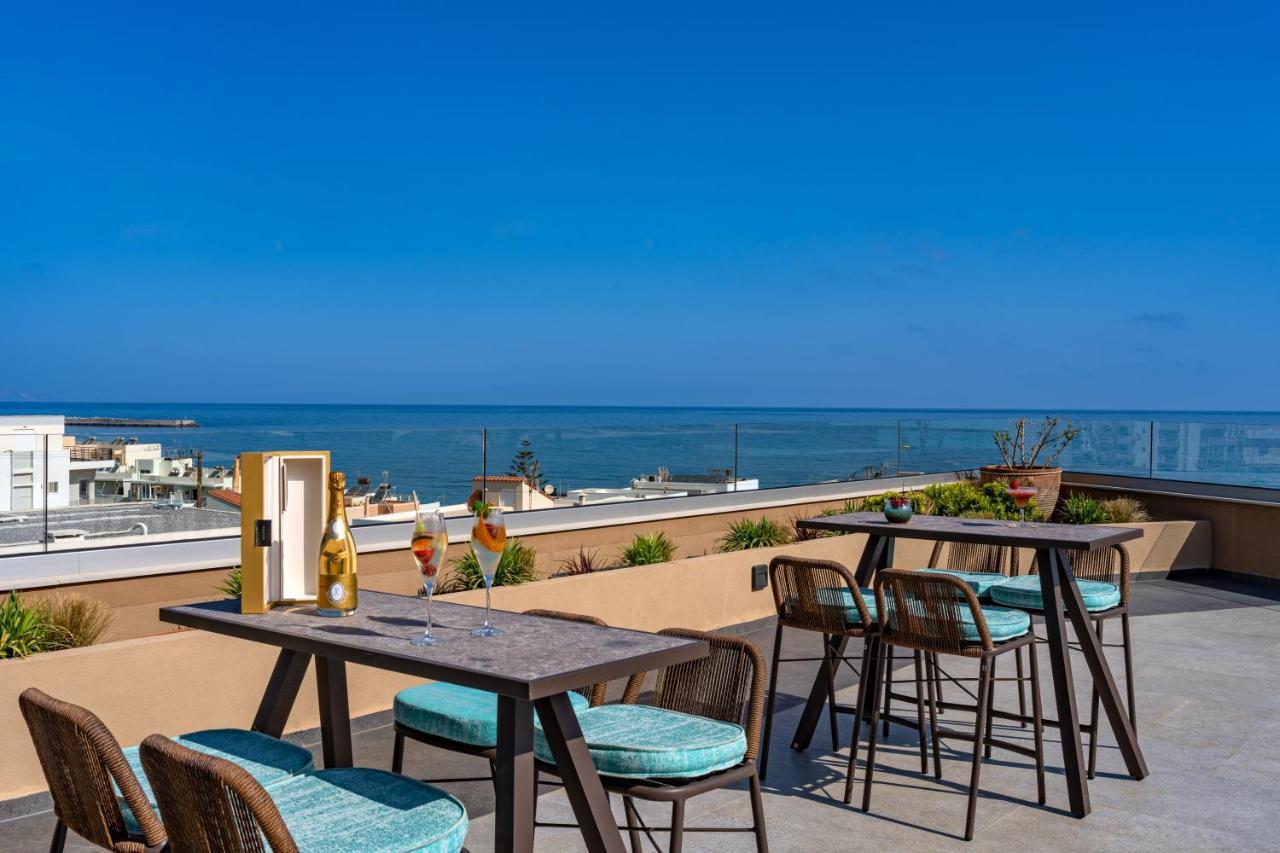 Minos Ambassador Suites&Spa - Adults only Rethymno Exterior foto
